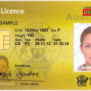 Australian Drivers License