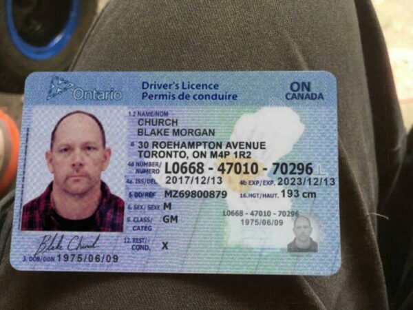 Canadian Driver's License - Image 3