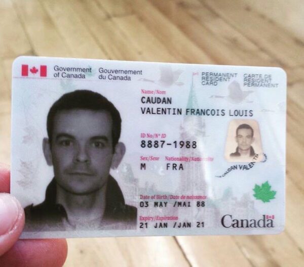 Canadian Resident Card - Image 2