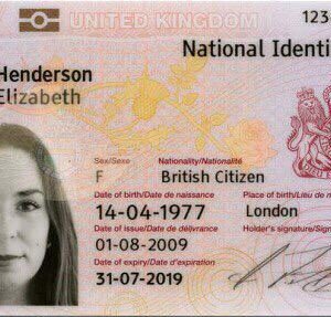 UK Identity Card