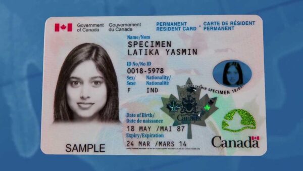 Canadian Resident Card